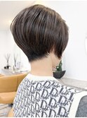 ☆50代60代是非解消カット 白髪ぼかしショートヘア 大人ショート