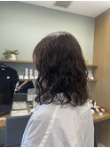 パーマでイメージチェンジ