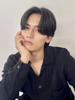 シーン 原宿(scene)&nbsp;大人センターパート/毛流れセンターパート/ニュアンスパーマ