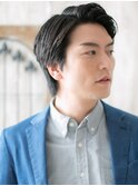 大人アッシュブラック短髪ショートZ上尾
