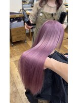 ベル 表参道Terrace(Belle)&nbsp;ピンク残留生かしてラベンダーピンクに◎この絶妙なくすみ感★