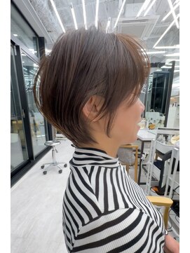 ビューナゴヤ 名駅(VIEW NAGOYA) くびれヘア/ハイライトカラー/夏ショート/大人ショートボブ