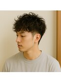 ツーブロックニュアンスパーマ 20代 30代 40代 50代 60代