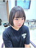 川口春奈さんにカット＋META式驚異的縮毛矯正をさせて頂きました