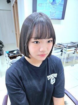 メタ(META) 川口春奈さんにカット+META式驚異的縮毛矯正をさせて頂きました