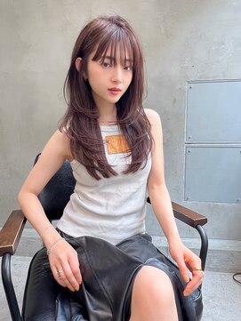 ケイト(kate) 〔kate 大宮〕ザクザクレイヤー×ピンクブラウン