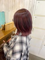 ヘアーサロン ヴィアルス 松原店(hair salon VIARS)&nbsp;レッドブラウンカラー