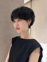 サン 白金台(SUN)&nbsp;ニュアンスパーマの大人マッシュショート白金台目黒