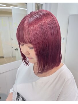 ヴェルダ 池袋店(verda) チェリーピンク/ボブハイトーン【shion】