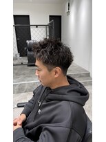 ジェントル(GENTLE)&nbsp;ツイストスパイラルパーマ アップバング