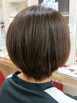 ヘアークリアー 春日部 大人かわいい20代30代40代 ショートボブ チョコレートブラウン