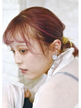 ロープヘアアレンジ