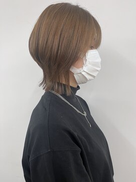 【morio池袋】ウルフボブ