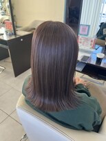 ウィーブリスタ(Weve Rista)&nbsp;着物ヘア/大人ガーリー/ダークアッシュ/似合わせカット/富里