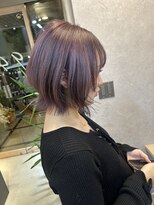 キュウヨンロク 高円寺(946)&nbsp;大人ラベンダーピンクのくびれボブ