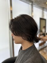 レーヴス(REVES)&nbsp;メンズミディアムレイヤーボブ