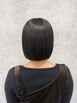 ゼン(zen)の写真/再現性◎朝ラクカットで輝く！30代・40代の理想のボブカットを叶えます☆