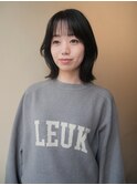 くびれミディアム外ハネボブ