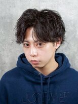 ヒロギンザ 八重洲店(HIRO GINZA)&nbsp;シャドウパーマ/センターパート〈理容室〉