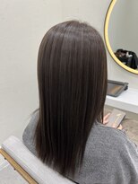 ルーム 郡山店(ROOM)&nbsp;細めハイライト×オリーブベージュ