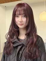 ローレンジウ(LOREN JU)&nbsp;着物ヘア/ダークアッシュ/ミディアムレイヤーカット/名古屋名駅