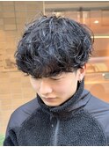 韓国マッシュ×シャドウパーマ【八王子】