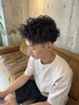 【SNSで話題!】仏陀パーマ+カット