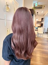 ブレス ヘアアンドスパ 湘南台(bless hair spa)&nbsp;薄めのピンクカラー