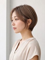 ウィールール 札幌店(WE RULE)&nbsp;小顔ショートボブ/艶ブラウン