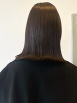 マルソー&nbsp;岡山ミディアムアッシュカラー髪質改善トリートメントロング