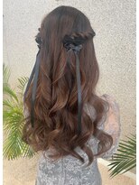 ベルフェミンミエル&nbsp;大人可愛いハーフツインアレンジ