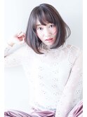 暗ブルージュ ボブ