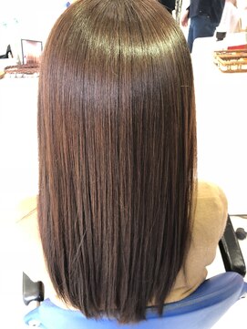 プラウド 傷みが気になる☆髪質改善ストレートでサラサラストレート髪に♪