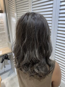 エイト 沖縄豊崎店(EIGHT toyosaki) 【EIGHT 豊崎】お客様スタイル_美髪3Dカラーグレージュ