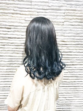 アクト 原宿(ACT) デザインカラー×グラデーションブルー