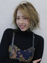 パコ(Paco)&nbsp;【PACO】ラフなシースルーウェーブ♪外ハネ＆波ウェーブ☆