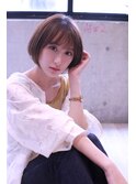 大泉学園 Omorfi  前下がりショートボブ
