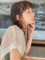 ルービック(Rubik's)&nbsp;フェザーバング/インナーカラー/大人かわいいウルフ外ハネボブ