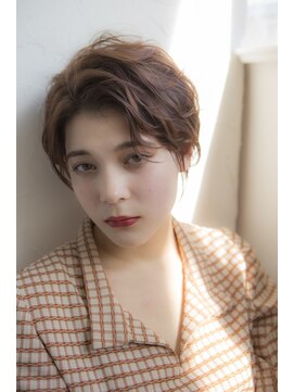 ミエル ヘア 新宿(miel hair) 〈mielhair新宿〉大人可愛いナチュラルショート