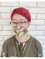 アッシュ 十日市場店(Ash)&nbsp;レッドピンクなベリーショート