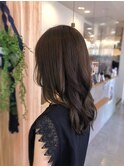 大人かわいいレイヤースタイル☆透明感シアーアッシュブラウン