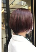 【EIGHT sangenjaya 三軒茶屋】ピンク×ショートボブ