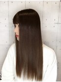 髪質改善トリートメントカラーでツヤ髪美人◎