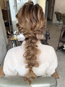 ヘアスタジオニコ(hair studio nico...) あみおろし