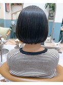 くびれヘア/暗髪/透明感【深味信也】