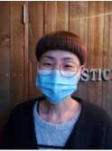 ベレー帽カット