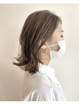 ロックワークオレンジ 西中島店(ROCK WORK ORANGE) ブリーチあり○グレージュカラー○