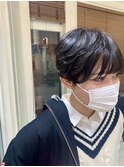 ブルーブラック×ブルーハイライト×デザインカラー【高嶋仰】