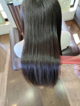 ラ テール バイ パーム ドゥ クープ(La Terre by perm de coupe) サラ艶ストレート