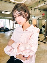 レニーバイエース(LANY by ACE)&nbsp;【LANY 横浜】シースルー前髪×オリーブグレージュ